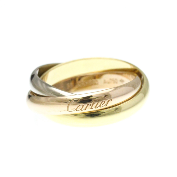 CARTIER 18k Gold Trinity Ring